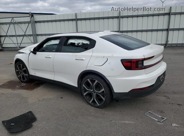 YSMET3KA5PL113895 2023 POLESTAR 2 Белый Задняя левая четверть