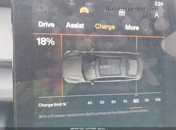 YSMFD3KA5RL218831 2024 POLESTAR 2 Gray 