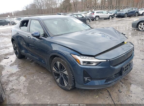 YSMFD3KA5RL225553 2024 POLESTAR 2 Синий Передняя правая четверть