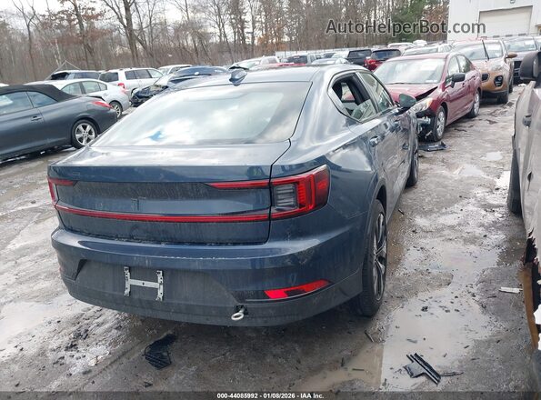 YSMFD3KA5RL225553 2024 POLESTAR 2 Синий Задняя правая четверть