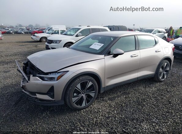 YSMFD3KA7RL238465 2024 POLESTAR 2 Brown Przód lewy