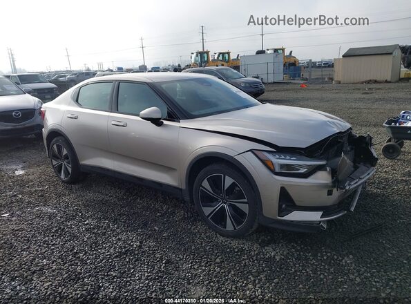 YSMFD3KA7RL238465 2024 POLESTAR 2 Brown Przód prawy