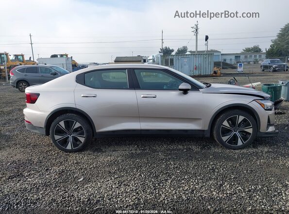 YSMFD3KA7RL238465 2024 POLESTAR 2 Brown Widok wnętrza z tyłu