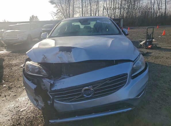 YV126MFK2G2413053 2016 VOLVO S60 Silver Դիմացի տեսք