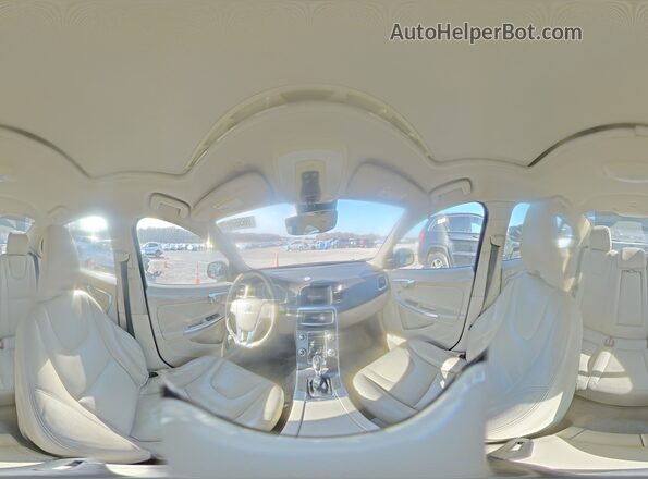 YV126MFKXG1399859 2016 VOLVO S60 Синий Панорамный вид салона 360°