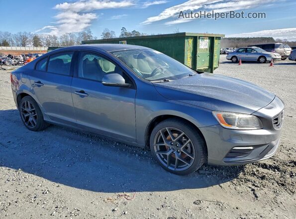 YV126MFL5J2461789 2018 VOLVO S60 Серый Передняя правая четверть