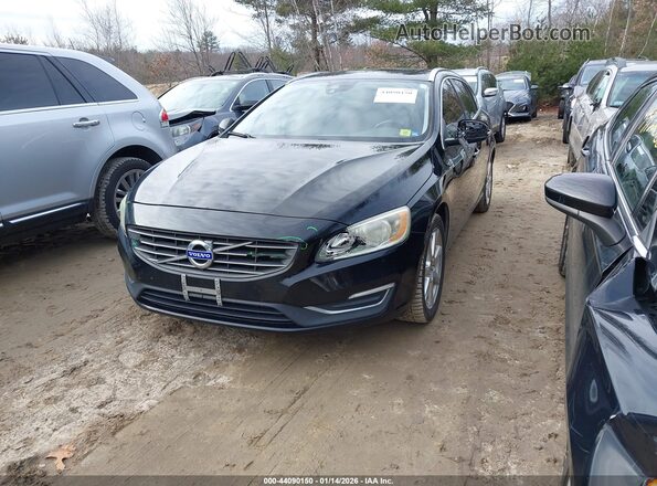 YV140MEK1G1291920 2016 VOLVO V60 Черный Передняя левая четверть