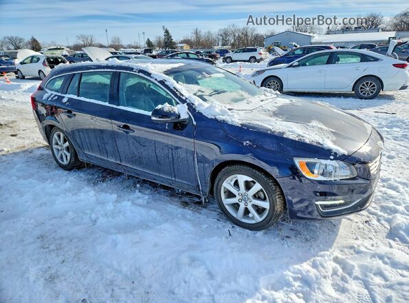 YV140MEK2H1351513 2017 VOLVO V60 Blue წინა მარჯვენა