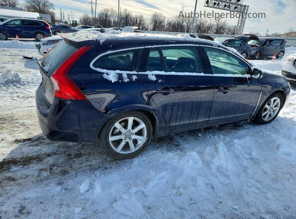 YV140MEK2H1351513 2017 VOLVO V60 Blue უკანა მარჯვენა