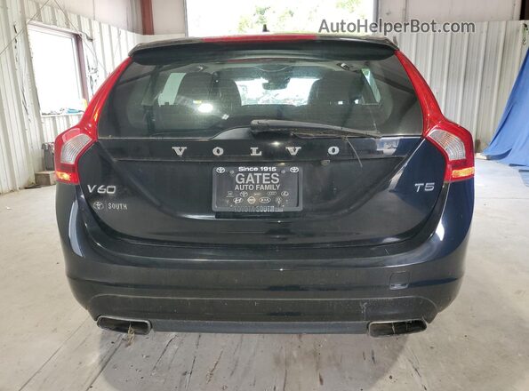 YV140MEK3H1335501 2017 VOLVO V60 Black Rear view