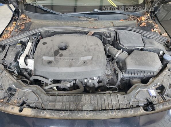 YV140MEK3H1335501 2017 VOLVO V60 Black Engine compartment view