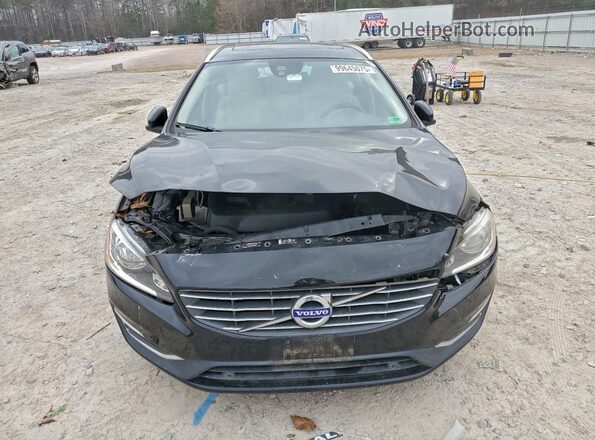 YV140MEK3H1357269 2017 VOLVO V60 Черный Вид спереди