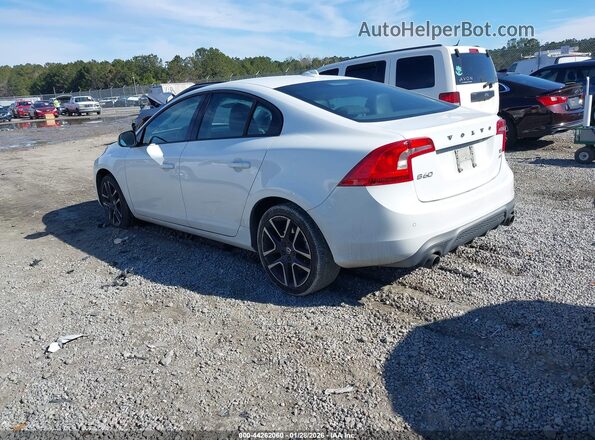 YV140MTL7J2451859 2018 VOLVO S60 Белый Задняя левая четверть