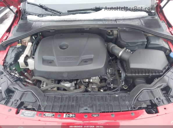 YV140MTL9J2459459 2018 VOLVO S60 Red Հետևի տեսք