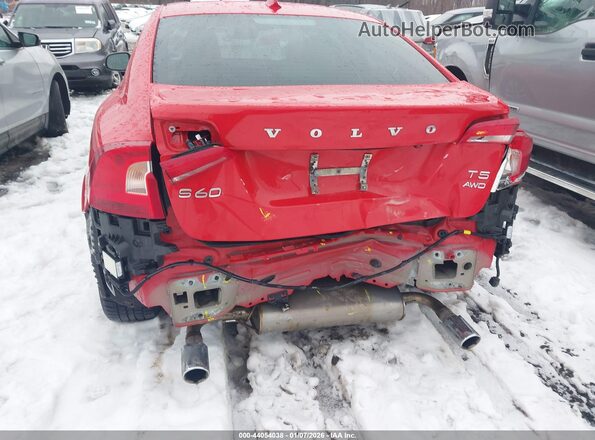 YV140MTL9J2459459 2018 VOLVO S60 Red Դիմացի տեսք