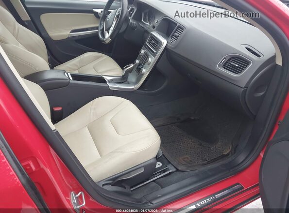YV140MTL9J2459459 2018 VOLVO S60 Red Սալոնի դիմացի տեսք