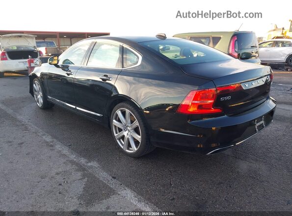 YV1A22ML4H1013901 2017 VOLVO S90 Черный Задняя левая четверть