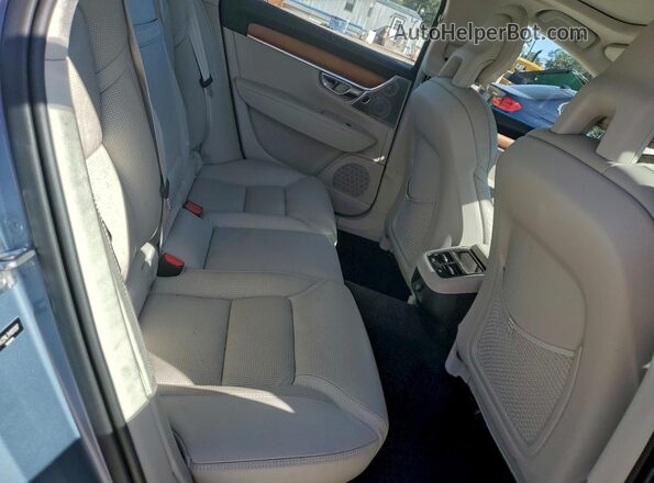 YV1A22ML7H1001287 2017 VOLVO S90 Синий Вид задних сидений