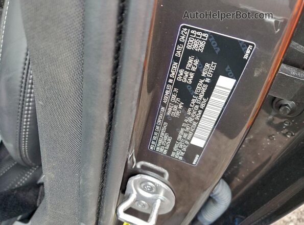 YV4062JF6R1255429 2024 VOLVO XC90 Серый Вид наклейки с VIN-кодом