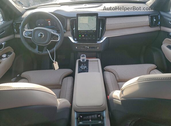 YV4062JM6T1462022 2026 VOLVO XC90 Синий Вид панели приборов