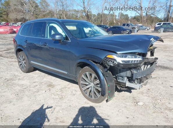 YV4062PE2R1146609 2024 VOLVO XC90 Синий Передняя правая четверть