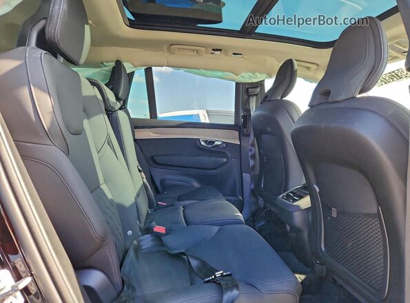YV4062PE3T1475763 2026 VOLVO XC90 Black Widok tylnych siedzeń