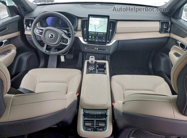 YV4062PE5T1434406 2026 VOLVO XC90 Серебряный Вид панели приборов