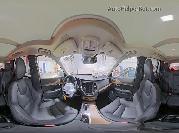 YV4062PN5P1998241 2023 VOLVO XC90 Серебряный Панорамный вид салона 360°