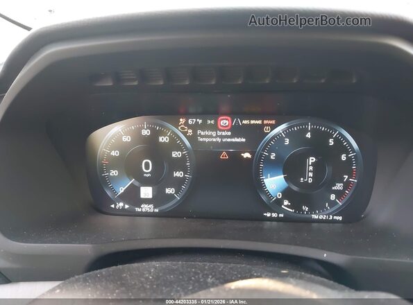 YV4102CK0M1748600 2021 VOLVO XC90 Black Вид задніх сидінь
