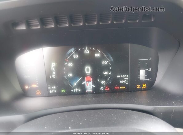 YV4102CK7J1334757 2018 VOLVO XC90 Белый Вид задних сидений