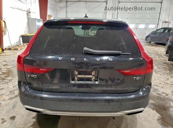 YV4102NK9J1022906 2018 VOLVO V90 Black Widok z tyłu