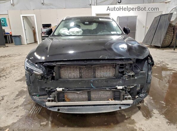 YV4102NK9J1022906 2018 VOLVO V90 Black Widok z przodu