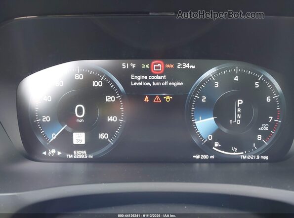YV4102PK2N1811241 2022 VOLVO XC90 Серый Вид задних сидений
