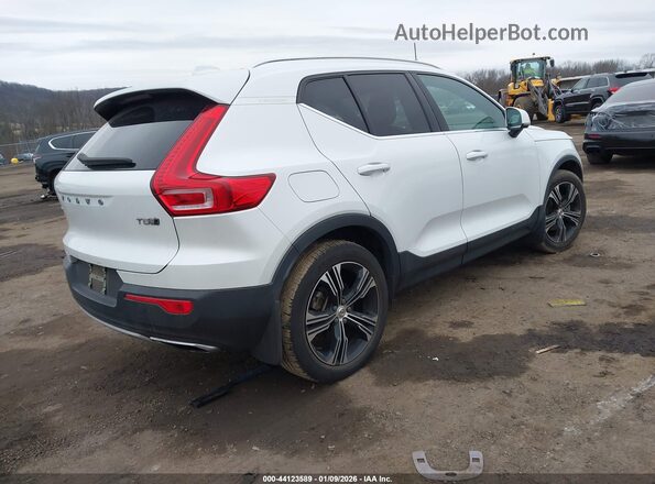 YV4162UL3K2073371 2019 VOLVO XC40 Белый Задняя правая четверть