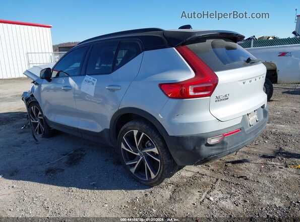YV4162UM2N2665177 2022 VOLVO XC40 Серый Задняя левая четверть