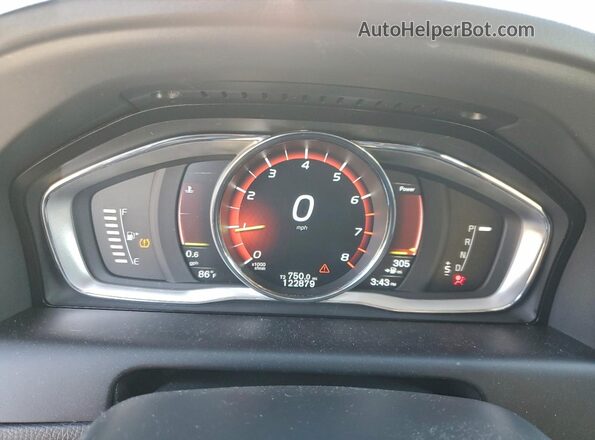 YV440MDU3H2192310 2017 VOLVO XC60 Белый Вид щитка приборов
