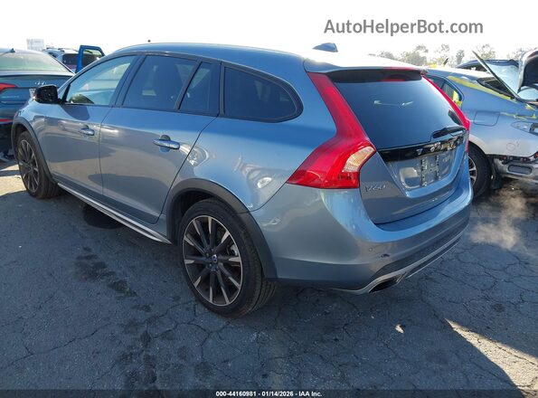 YV440MWK1H1037899 2017 VOLVO V60 CROSS COUNTRY Blue Trasero izquierdo
