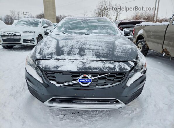 YV440MWK7H1032089 2017 VOLVO V60 Черный Вид спереди