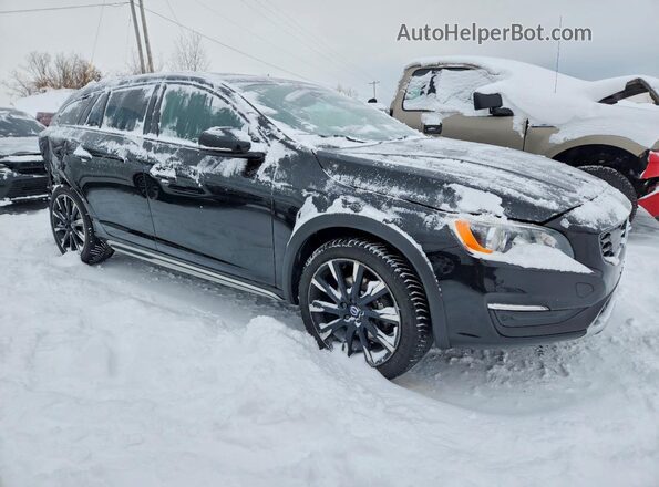 YV440MWK7H1032089 2017 VOLVO V60 Черный Передняя правая четверть
