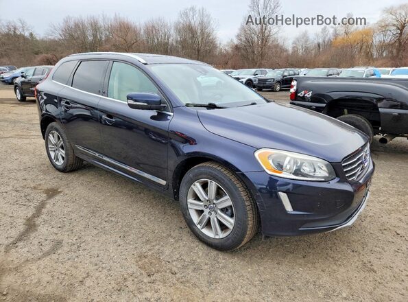 YV449MRK3G2889228 2016 VOLVO XC60 Blue Передня права чверть