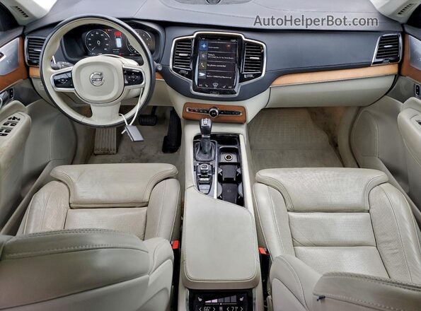 YV4A22PLXG1006657 2016 VOLVO XC90 Silver Вид панелі приладів