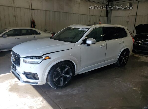 YV4A22PM2G1073259 2016 VOLVO XC90 Белый Передняя левая четверть
