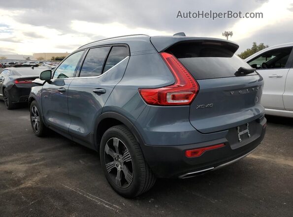 YV4AC2HL7L2341729 2020 VOLVO XC40 Синий Задняя левая четверть