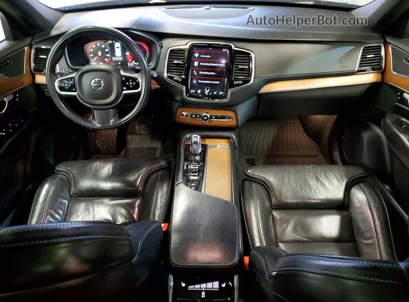 YV4BC0PL1G1091118 2016 VOLVO XC90 Серый Вид панели приборов