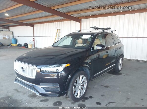 YV4BC0PL2G1050903 2016 VOLVO XC90 HYBRID Black Vista frontal