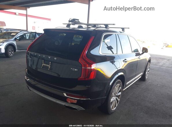 YV4BC0PL2G1050903 2016 VOLVO XC90 HYBRID Black Trasero derecho