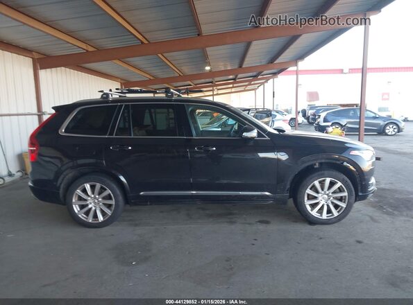 YV4BC0PL2G1050903 2016 VOLVO XC90 HYBRID Black Vista interior trasera