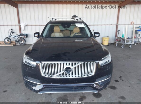 YV4BC0PL2G1050903 2016 VOLVO XC90 HYBRID Black Vista del cuadro de instrumentos