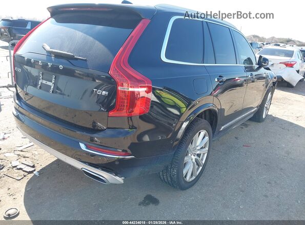 YV4BC0PL8H1109891 2017 VOLVO XC90 HYBRID Black Հետևի աջ