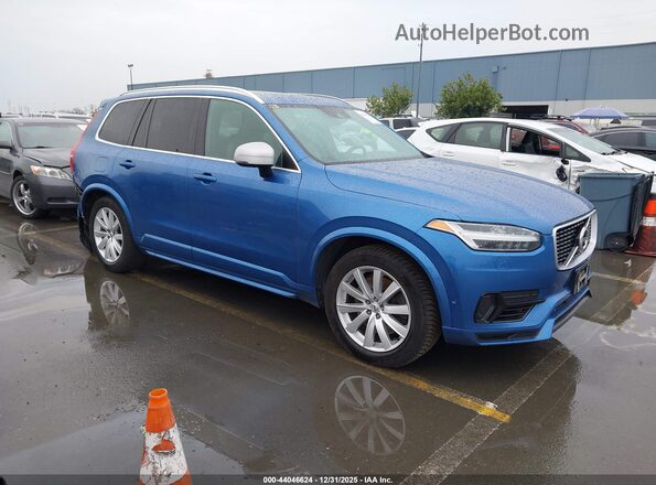 YV4BC0PM8G1066807 2016 VOLVO XC90 HYBRID Синий Передняя правая четверть